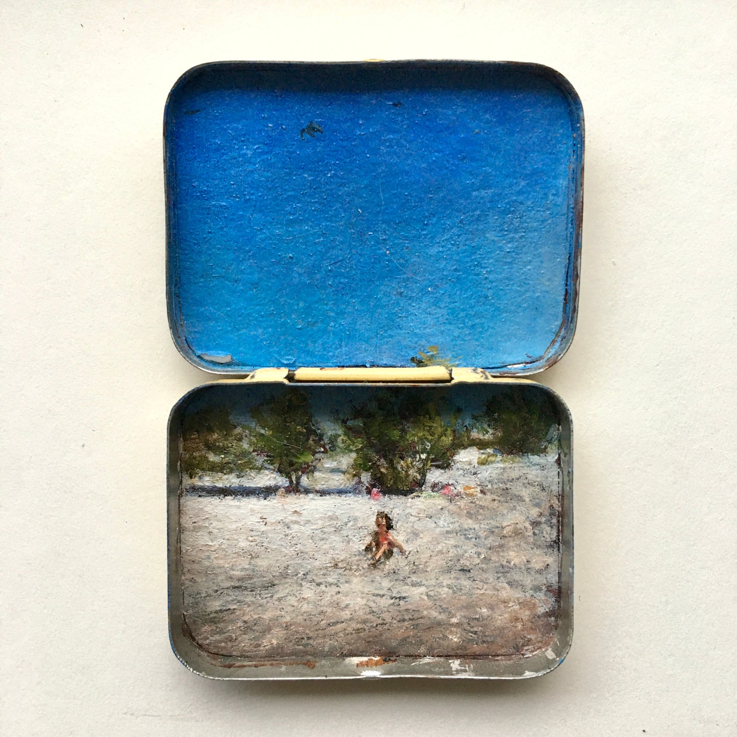 Winnipeg Beach - 'Best Quinine' Medicine Tin Diptych