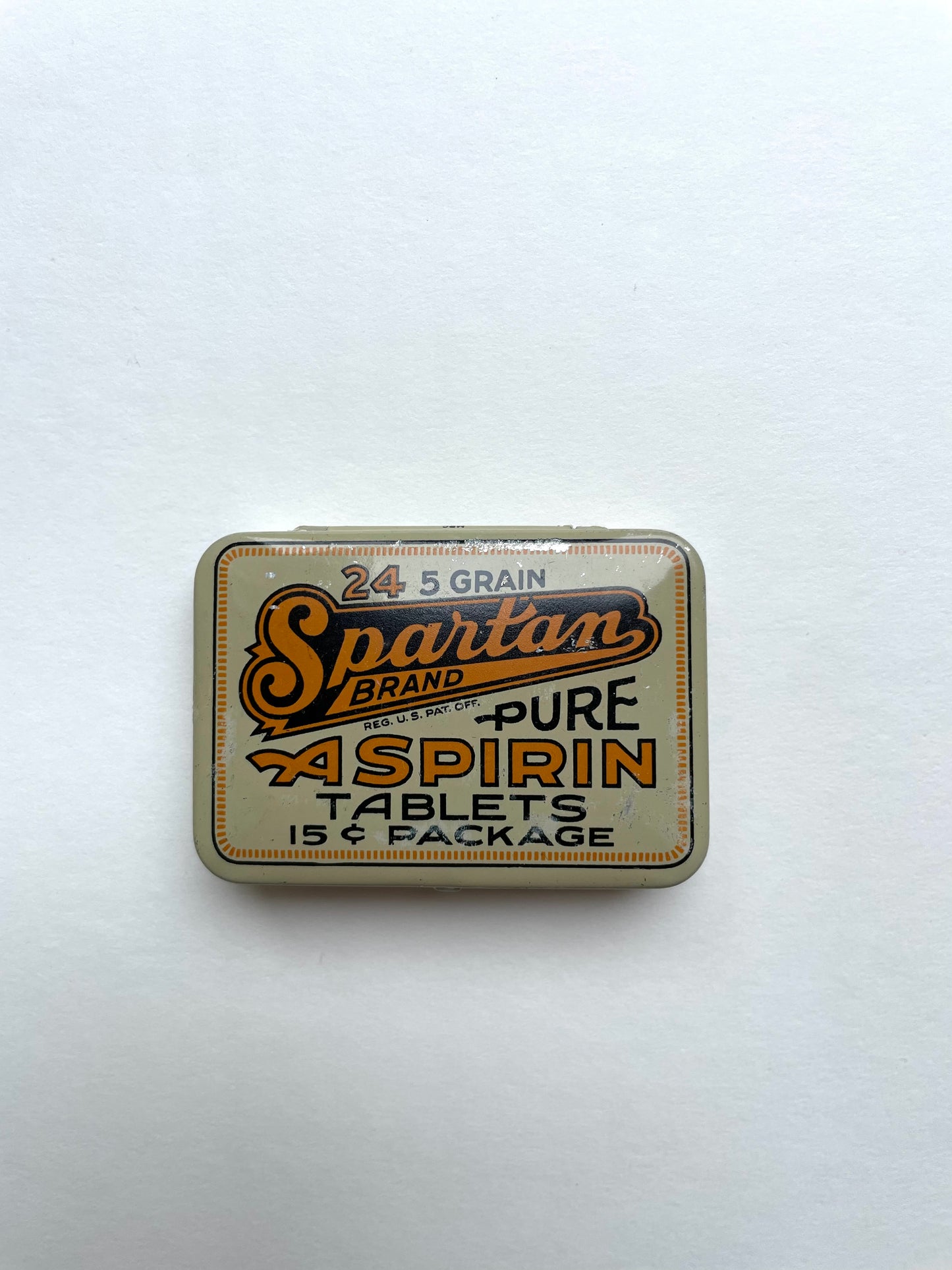Glacial Highway - Single Spartan Aspirin Medicine Tin