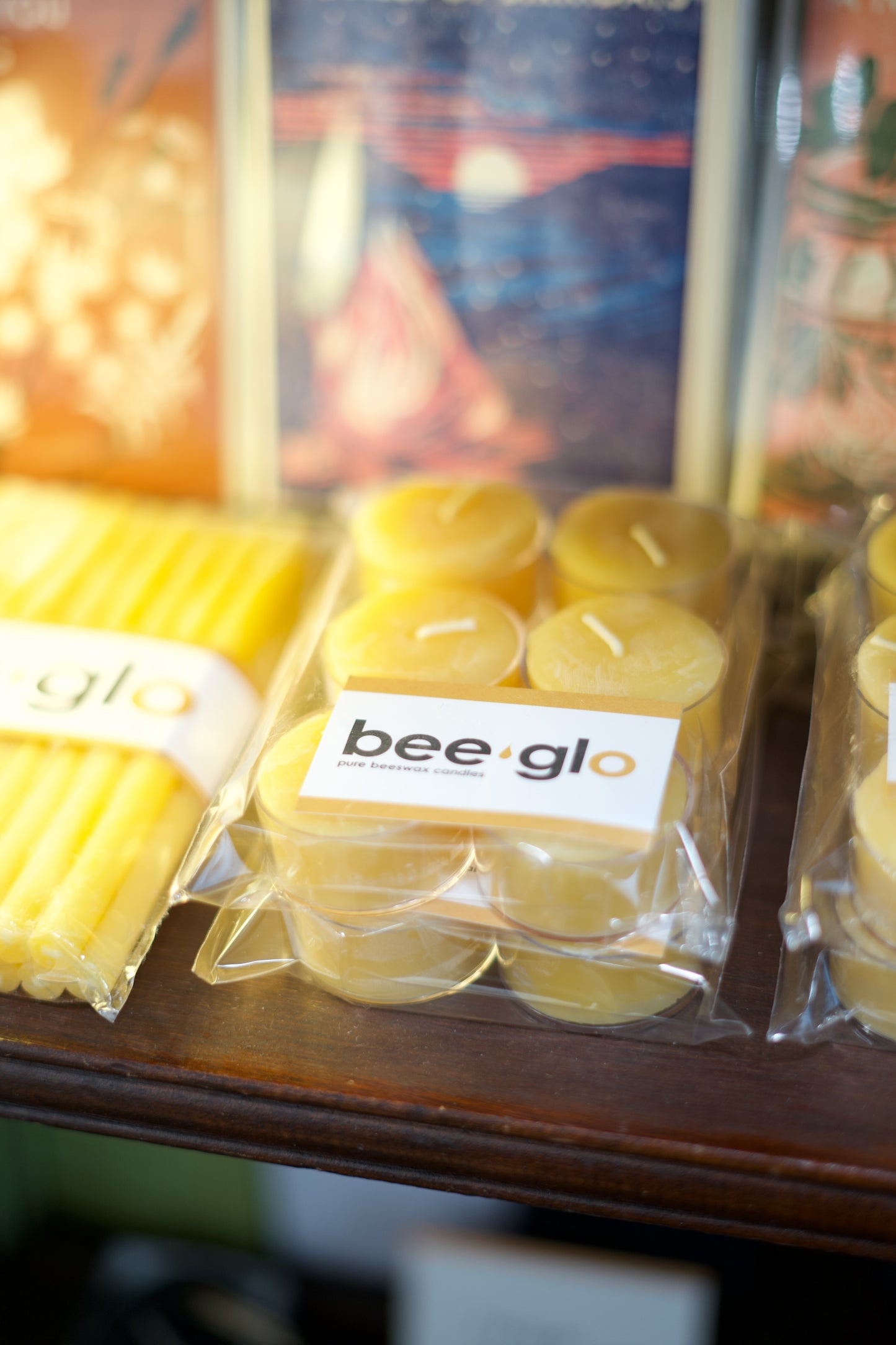 Beeswax Tea Light Candles - by BeeGlo