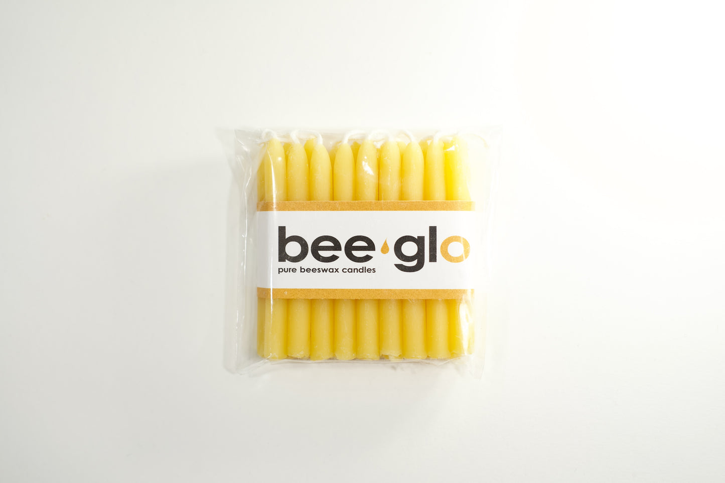 Birthday Candles in Beeswax - by BeeGlo - Qty 18