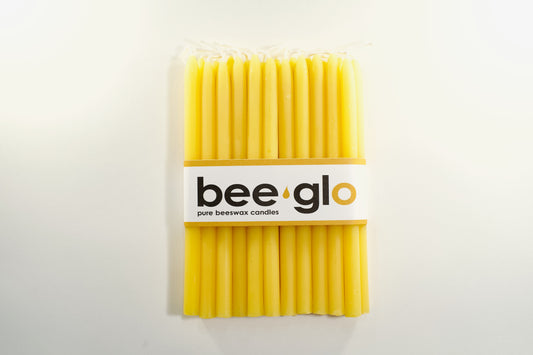 Beeswax Hanukkah Candles - by BeeGlo
